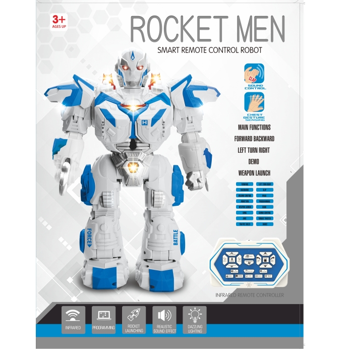 ربات کنترلی هوشمند مدل Rocket Men کد 6029
