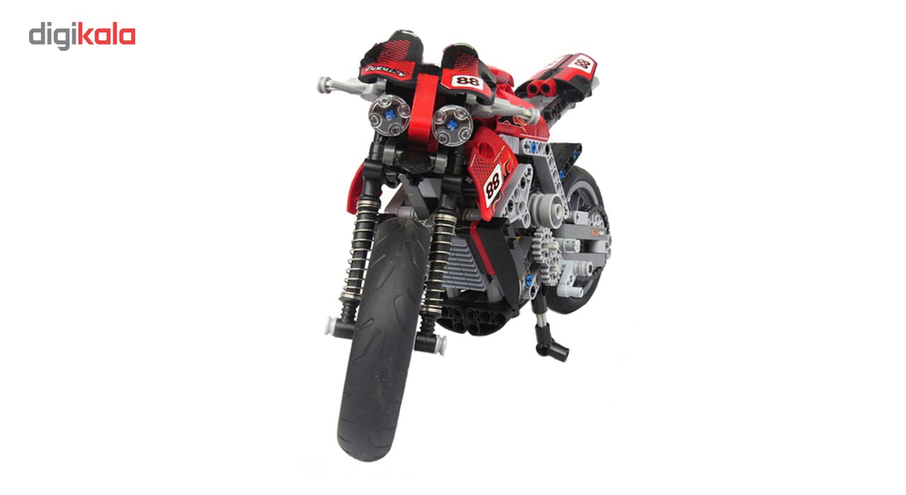 ساختنی دکول مدل موتور سیکلت3353