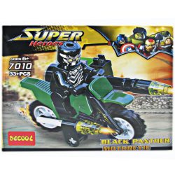 ساختنی دکول مدل Super Heroes سری Black Panther Motorcycle 7010