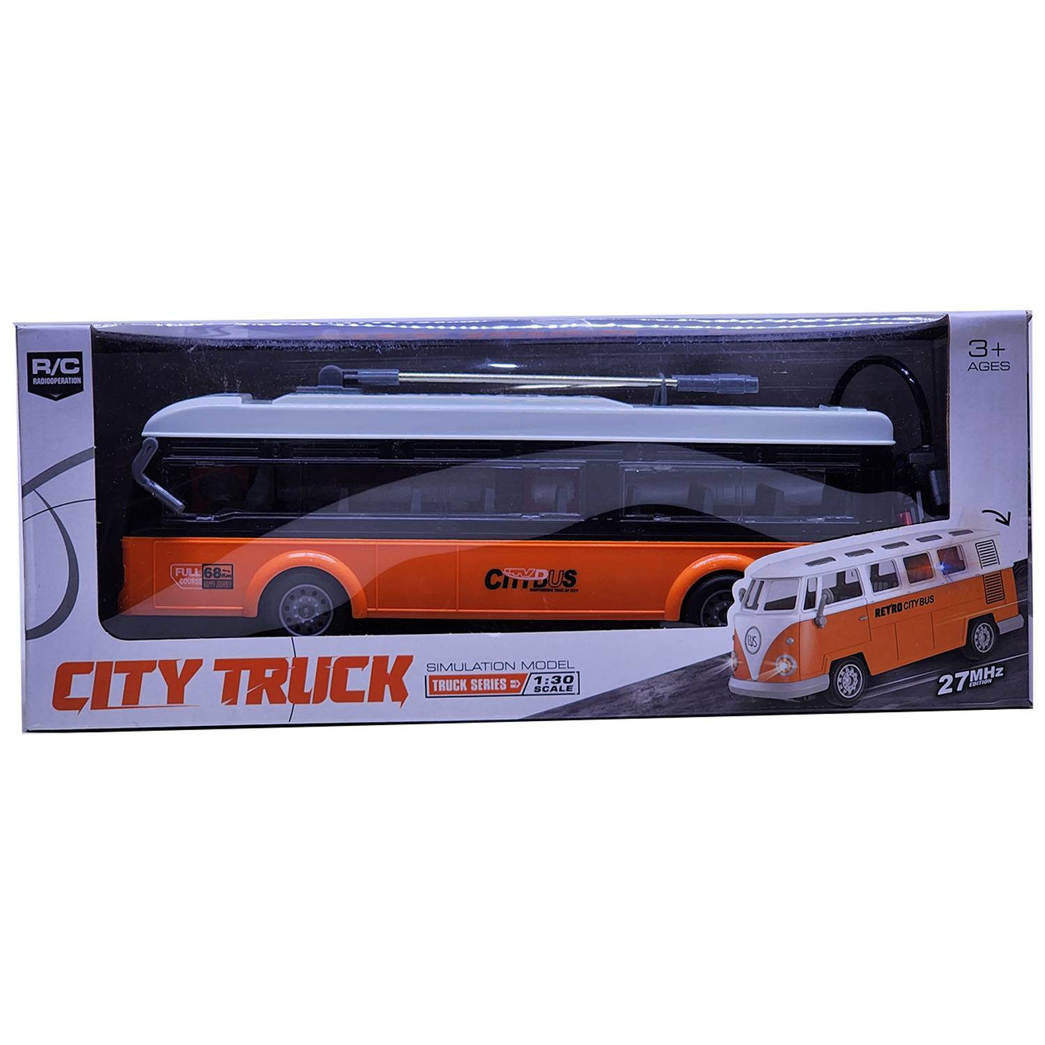 ماشین بازی کنترلی مدل اتوبوس city truck