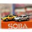 کیت ماشین بازی مدل مسابقه ای کنترلی طرح SOBA SLOT RACING کد 10/49