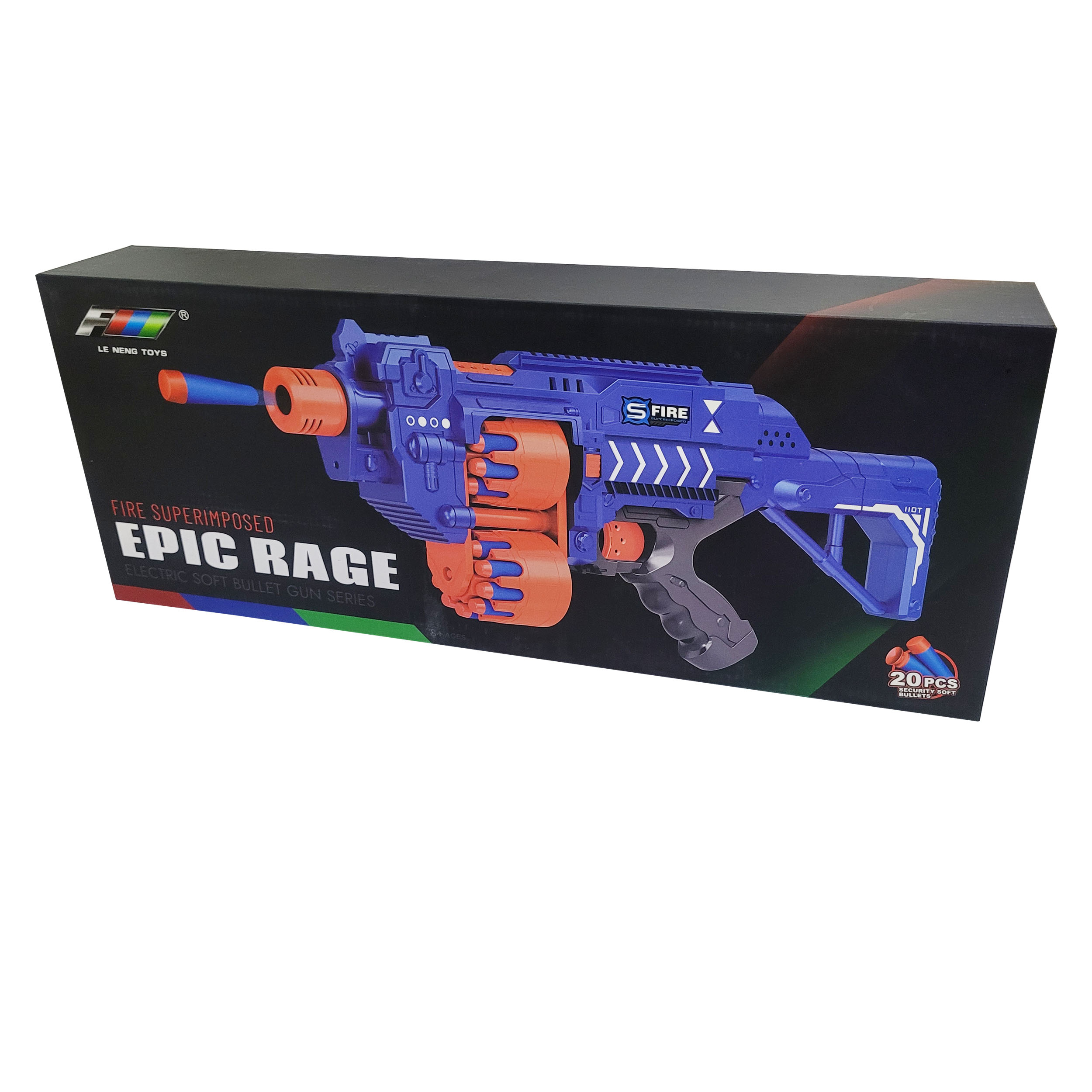 تفنگ بازی مدل EPIC RAGE کد 111