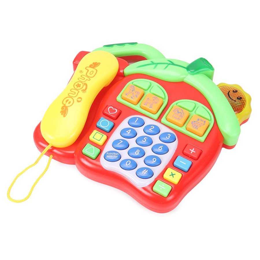 اسباب بازی مدل تلفن کلبه ای طرح توت فرنگی کد LJ8801E